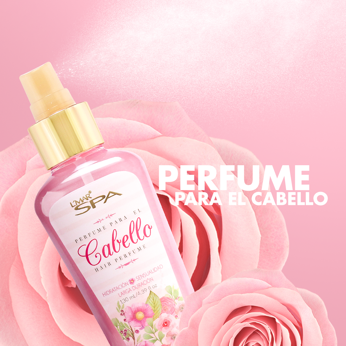 Perfume Para El Cabello 130ml Lmar
